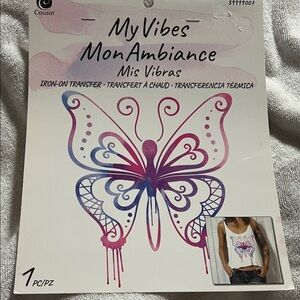 Butterfly Iron-On Transfer